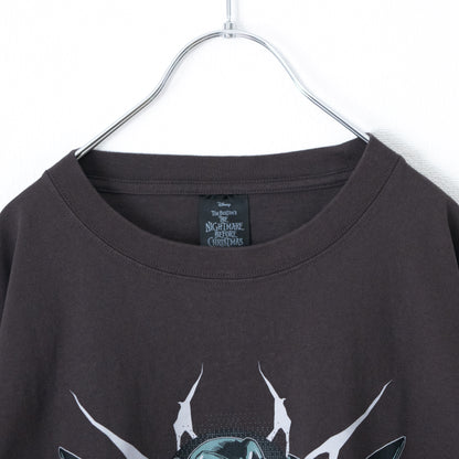 ナイトメアー・ビフォア・クリスマス Rockstyle Tシャツ CHARCOAL