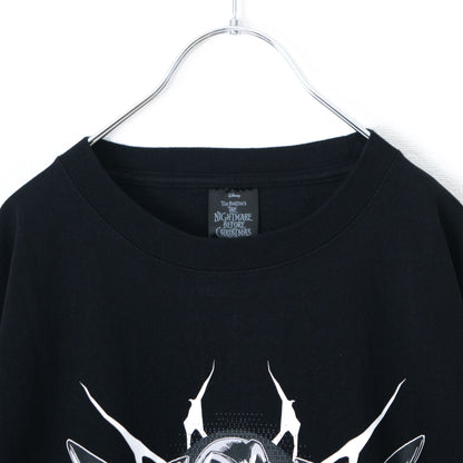 ナイトメアー・ビフォア・クリスマス Rockstyle Tシャツ BLACK