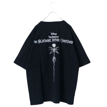 ナイトメアー・ビフォア・クリスマス Rockstyle Tシャツ BLACK