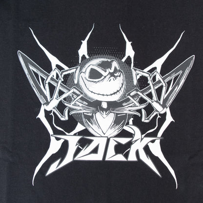 ナイトメアー・ビフォア・クリスマス Rockstyle Tシャツ BLACK