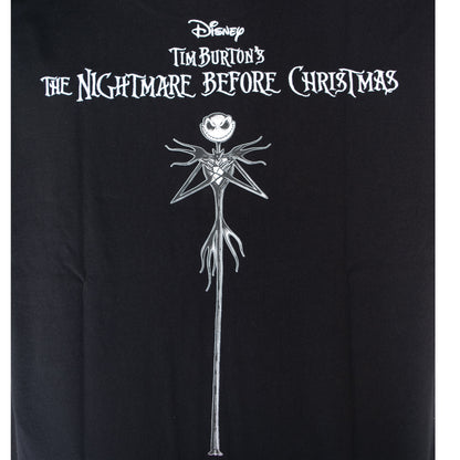 ナイトメアー・ビフォア・クリスマス Rockstyle Tシャツ BLACK