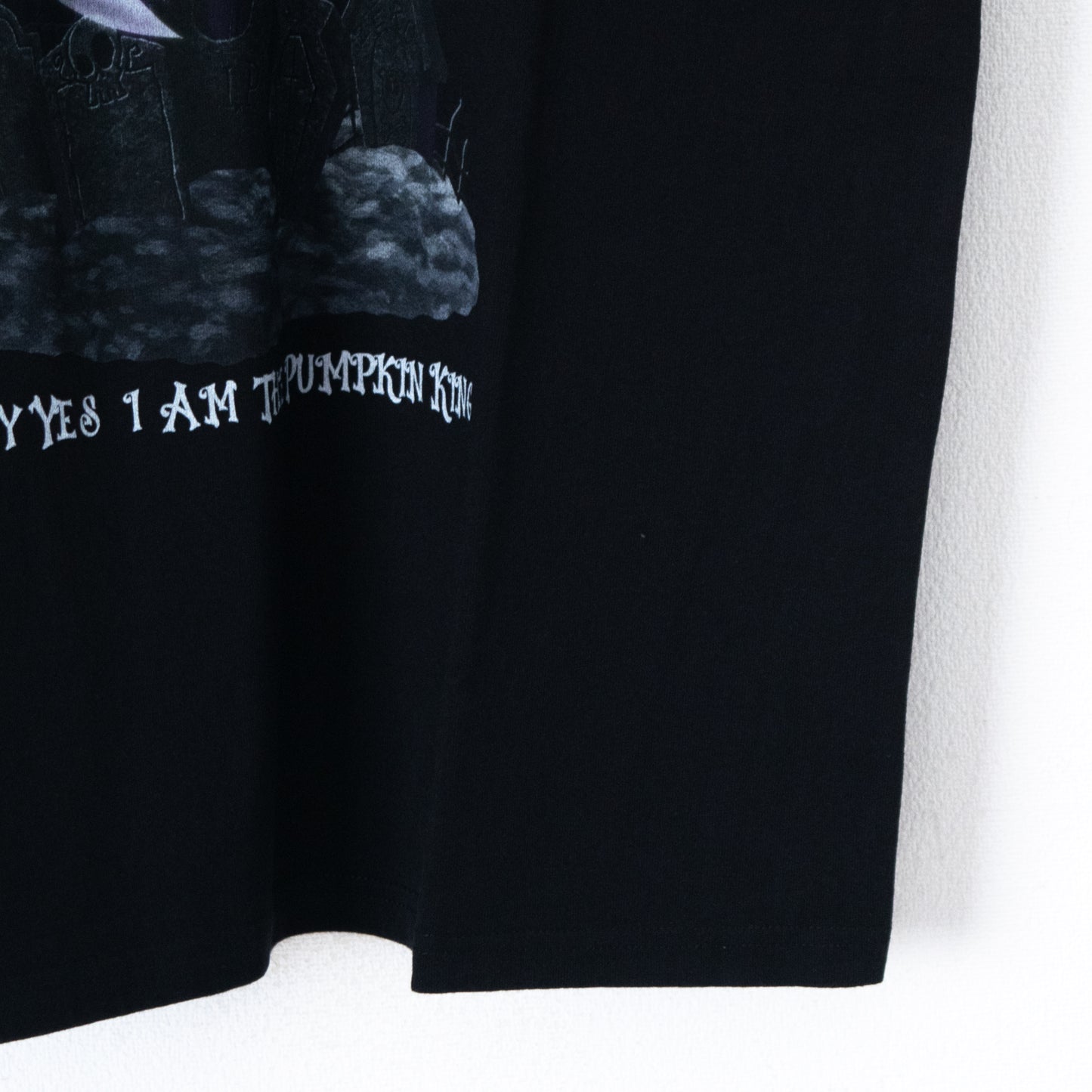 ナイトメアー・ビフォア・クリスマス Pumpkin King Tシャツ BLACK