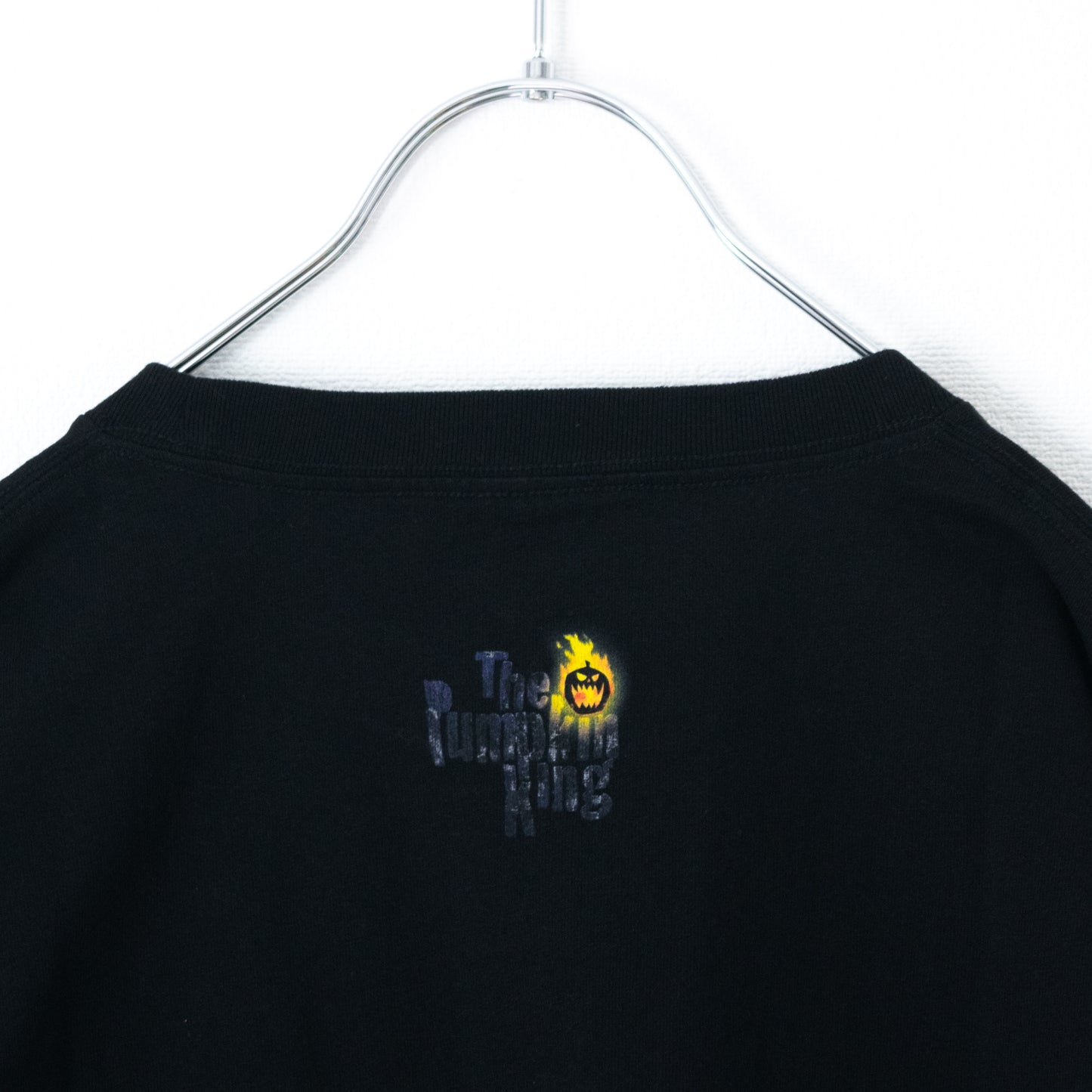 ナイトメアー・ビフォア・クリスマス Pumpkin King Tシャツ BLACK
