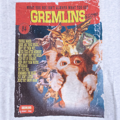 GREMLINS ギズモ ムービーポスター スウェット LIGHT GRAY