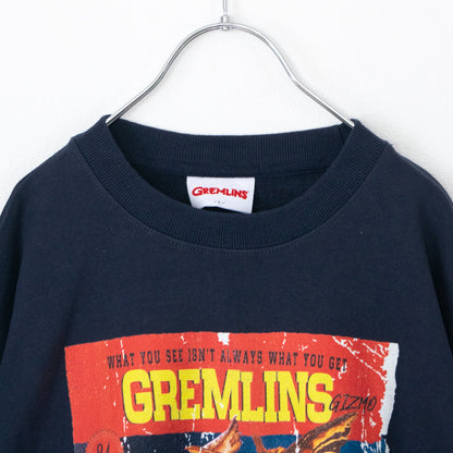 GREMLINS ギズモ ムービーポスター スウェット NAVY