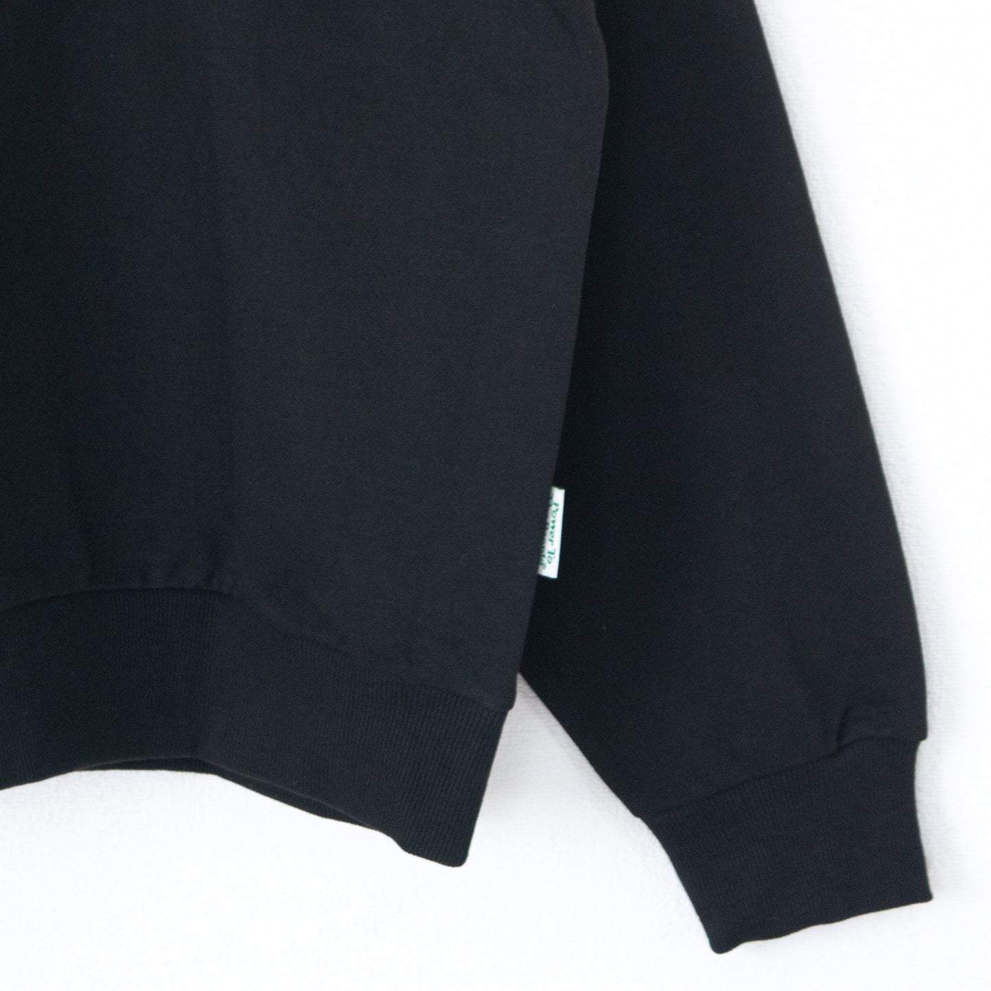 POWER TO THE PEOPLE TIGER 刺繍 スウェット BLACK