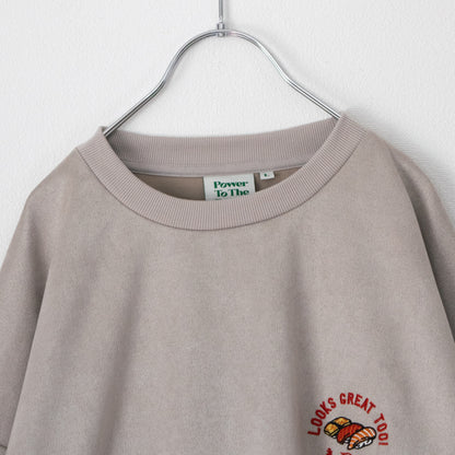 POWER TO THE PEOPLE Japan Series Sushi Sweatshirt IVORY