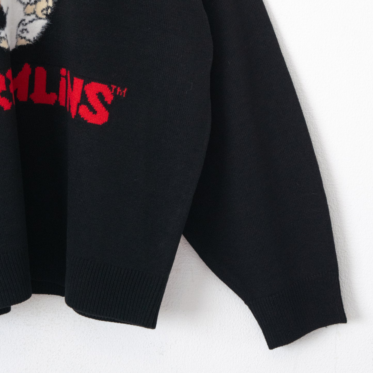 GREMLINS ギズモ シャギーニット BLACK