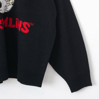 GREMLINS ギズモ シャギーニット BLACK