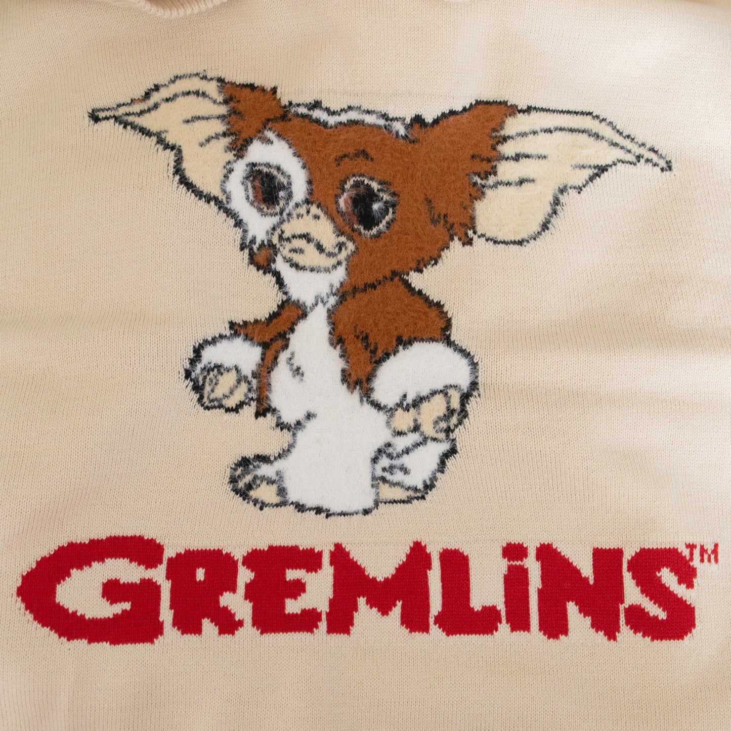GREMLINS ギズモ シャギーニット IVORY