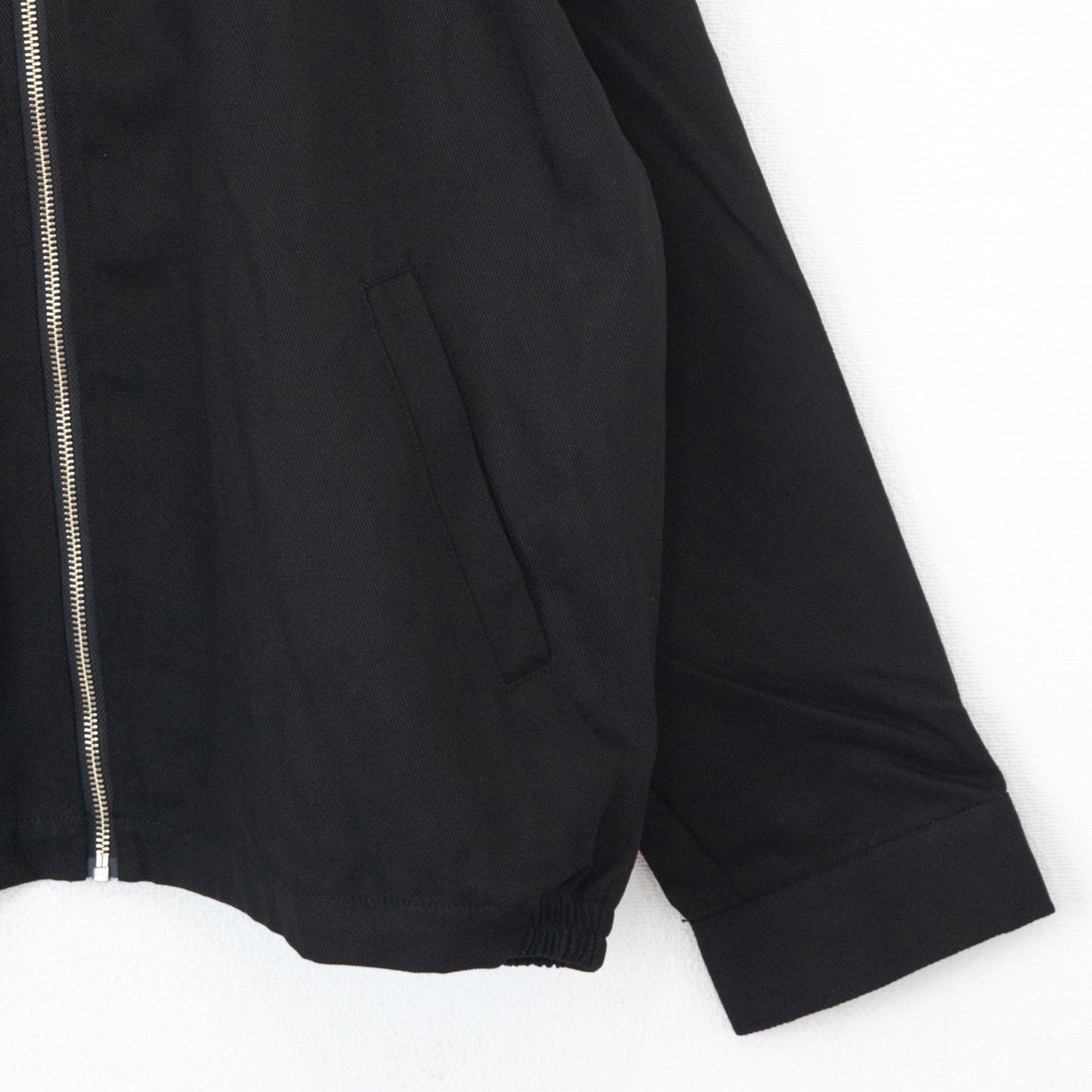 POWER TO THE PEOPLE Cat Embroidered Twill Jacket BLACK