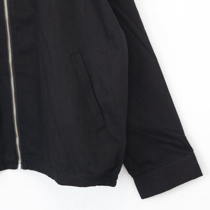 POWER TO THE PEOPLE Cat Embroidered Twill Jacket BLACK