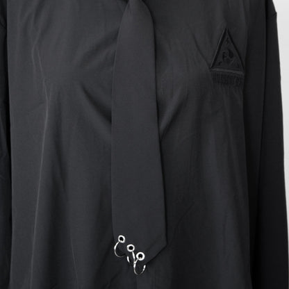 ACDC RAG CYBER PUNK 渦雷 長袖 シャツ BLACK