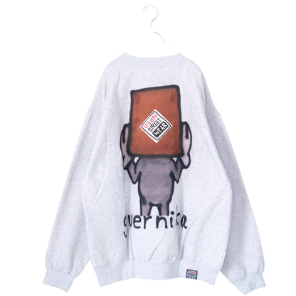 VISION STREET WEAR guernika ANONYMOUS スウェットシャツ GRAY