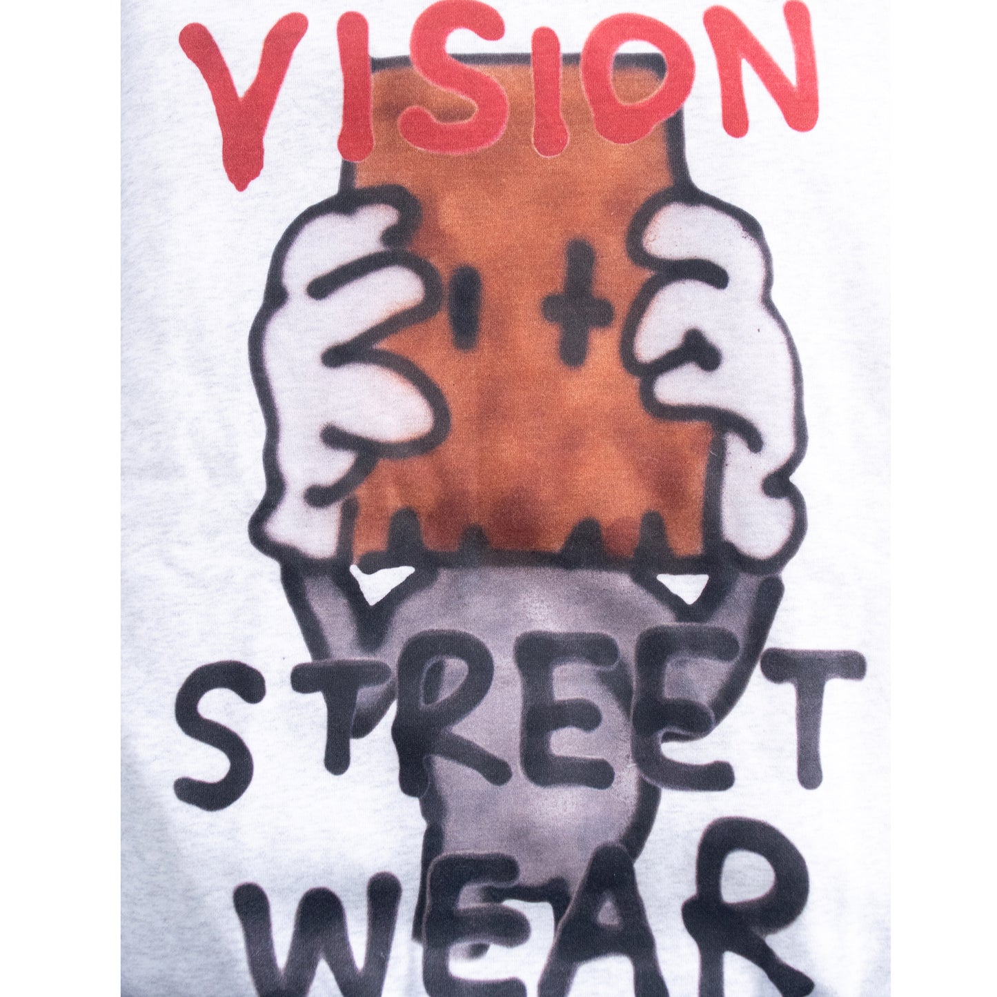 VISION STREET WEAR guernika ANONYMOUS スウェットシャツ GRAY