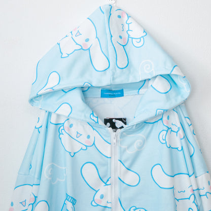 ACDC RAG x Sanrio Cinnamon ZIP hoodie BLUE