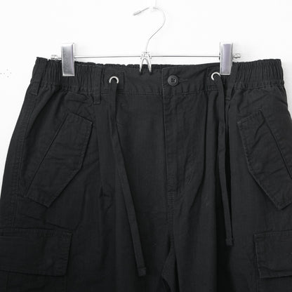 VISION STREET WEAR Ripstop Cargo Zipoff Pants BLACK