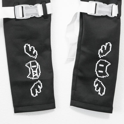 ACDC RAG ドットネコ アームカバー BLACK/WHITE