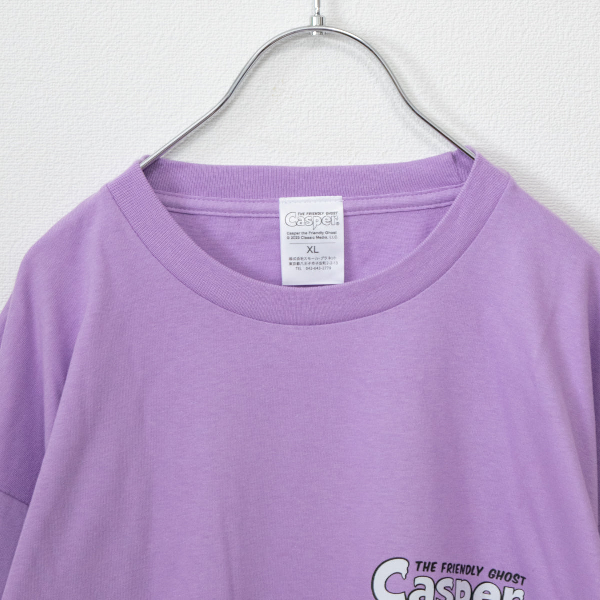 キャスパー Casper キャラクターTシャツ LAVENTER ゆらゆら