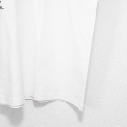 Timely Warning COW Photo Print T-Shirt WHITE