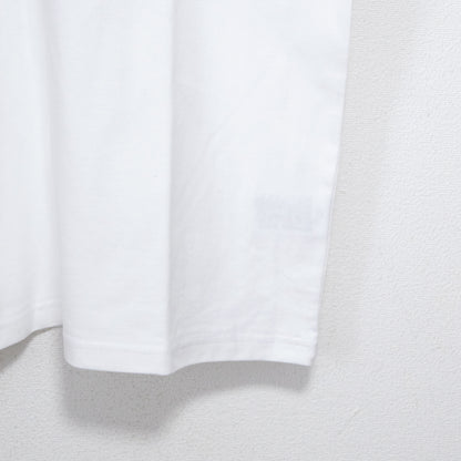 Timely Warning DOGS Dog Photo Print T-Shirt WHITE