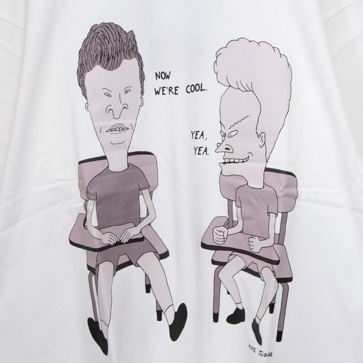 Beavis and Butt-Head monochrome T-shirt