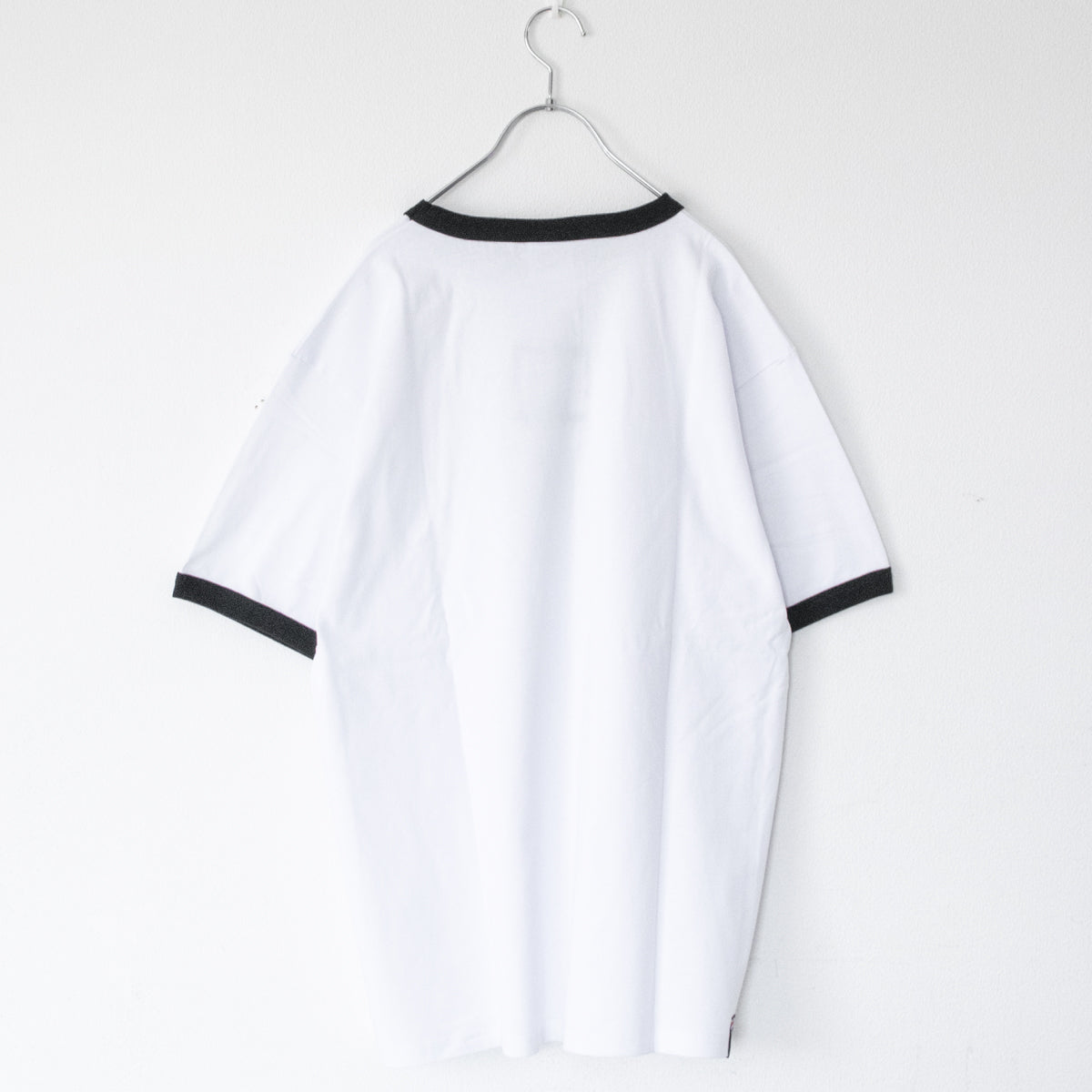 VISION STREET WEAR x HELLO KITTY リンガー スケボーロゴ Tシャツ WHITE