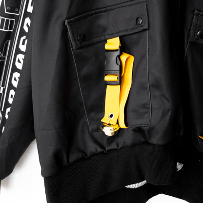 ACDC RAG ERROR CODE ジャケット BLACK YELLOW