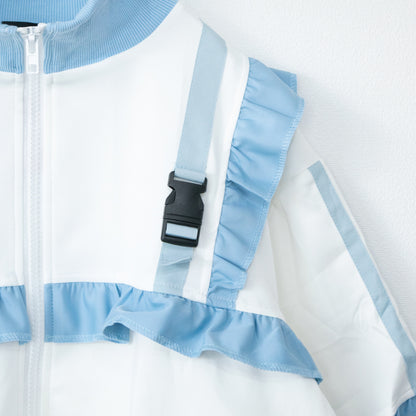 ACDC RAG GAME OVER フリルジャケット 半袖ver WHITE