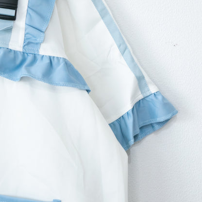 ACDC RAG GAME OVER フリルジャケット 半袖ver WHITE