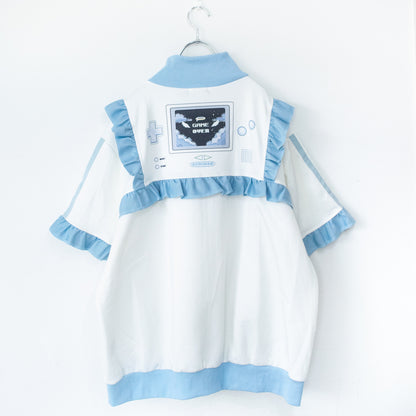 ACDC RAG GAME OVER フリルジャケット 半袖ver WHITE