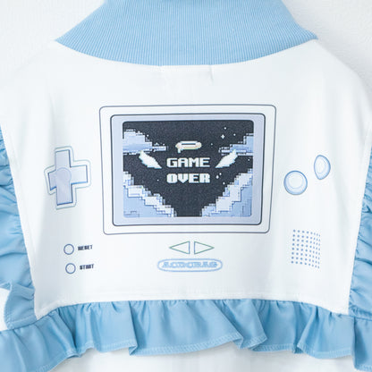 ACDC RAG GAME OVER フリルジャケット 半袖ver WHITE