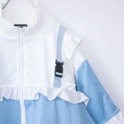 ACDC RAG GAME OVER Frill Jacket Short Sleeve ver. BLUE