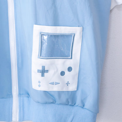 ACDC RAG GAME OVER Frill Jacket Short Sleeve ver. BLUE