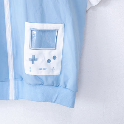 ACDC RAG GAME OVER Frill Jacket Short Sleeve ver. BLUE