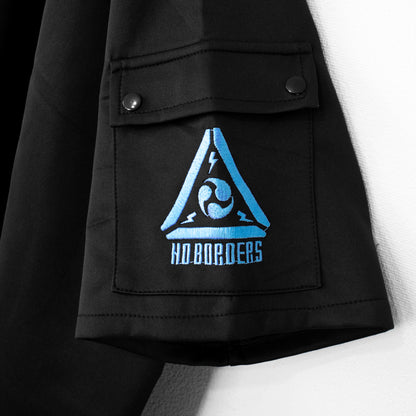 ACDC RAG CYBER PUNK Uzurai Jacket Short Sleeve Version NEON BLUE BLACK