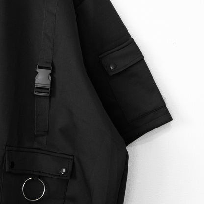 ACDC RAG CYBER PUNK Uzurai Jacket Short Sleeve Version BLACK