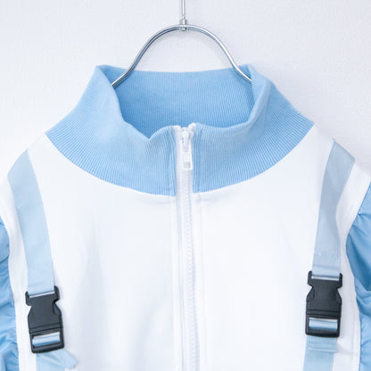 ACDC RAG GAME OVER ruffle jacket WHITE