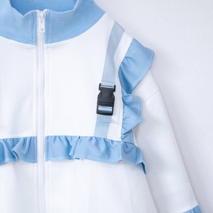 ACDC RAG GAME OVER ruffle jacket WHITE