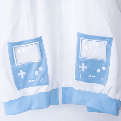 ACDC RAG GAME OVER ruffle jacket WHITE