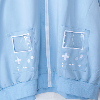 ACDC RAG GAME OVER ジャージジャケット BLUE