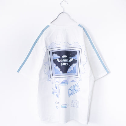 ACDC RAG GAME OVER BIG T-shirt WHITE