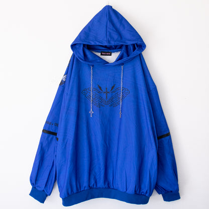 ACDC RAG x kuua HELL Hoodie BLUE