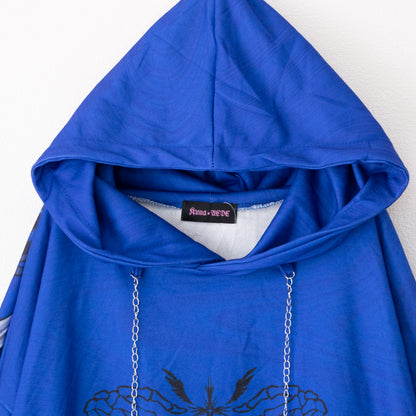ACDC RAG x kuua HELL Hoodie BLUE