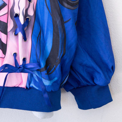 ACDC RAG x kuua HELL Hoodie BLUE