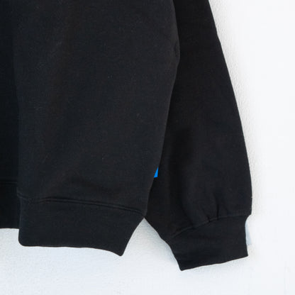 SEQUENZ INU GA SUKI ジップ スウェットシャツ BLACK