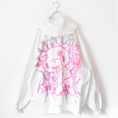 ACDC RAG パステル グルーミー メッシュジャケット WHITE