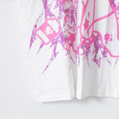 ACDC RAG Pastel Gloomy Huge T-shirt WHITE