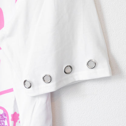 ACDC RAG Pastel Gloomy Huge T-shirt WHITE