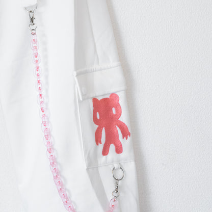 ACDC RAG パステル グルーミー ロングパンツ WHITE